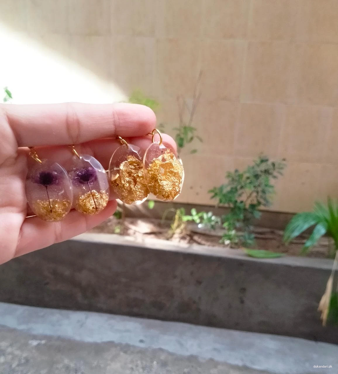 Handmade Resin Earrings