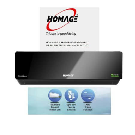 Homage AC 1-Ton HCS-1205S Crystal-Series