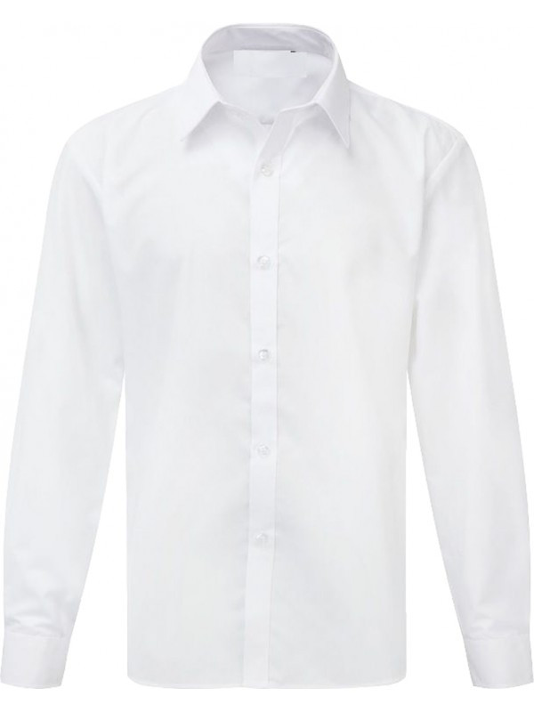 Army Public School Uniform Shirt For Boys - White