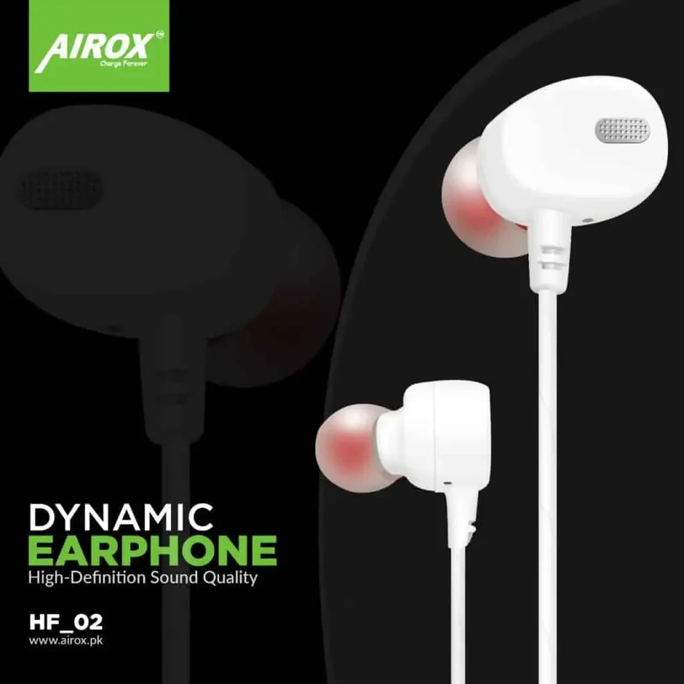 Airox HF02 Dynamic Handsfree || best price handsfree in Pakistan