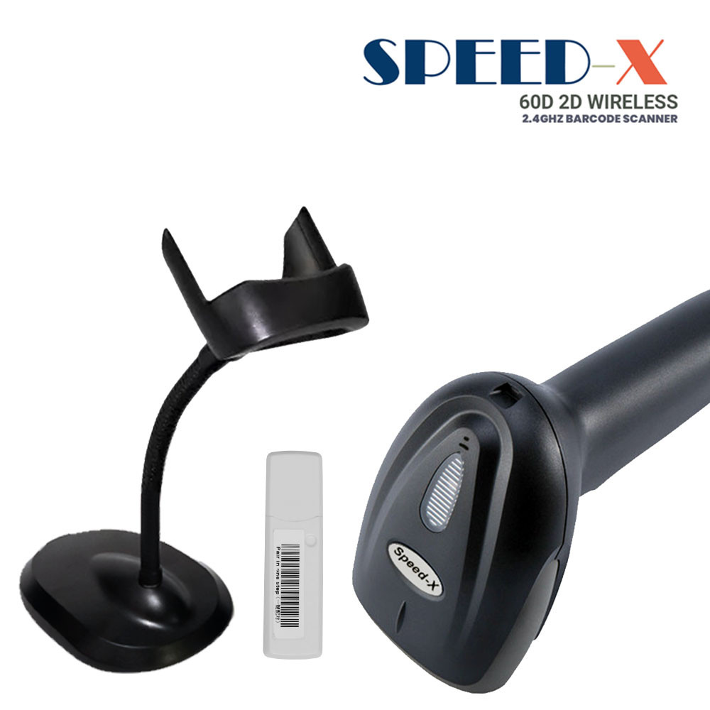 SPEED-X 60D Datamax 2D Wirless 2.4Ghz Barcode Scanner