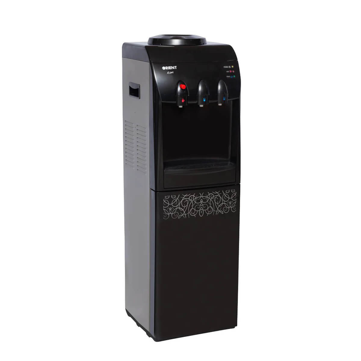 Orient Icon 3 Taps Black Water Dispenser